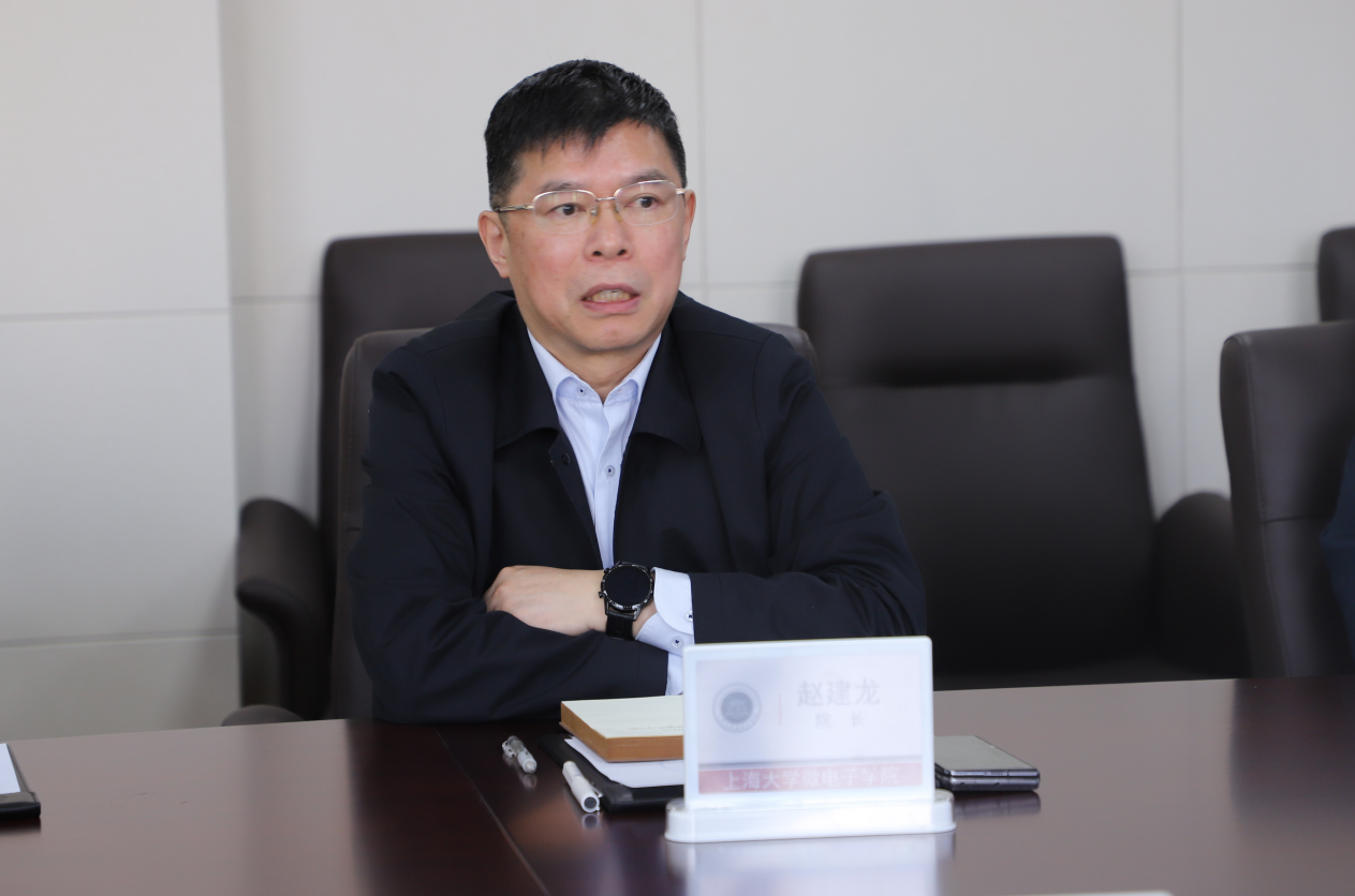 校长刘昌胜一行调研微电子学院-上海大学微电子学院
